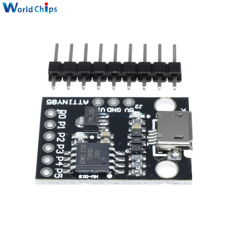 ATtiny ATtiny85 Digispark Kickstarter микро usb модуль макетной платы для Arduino IIC I2C TWI SPI