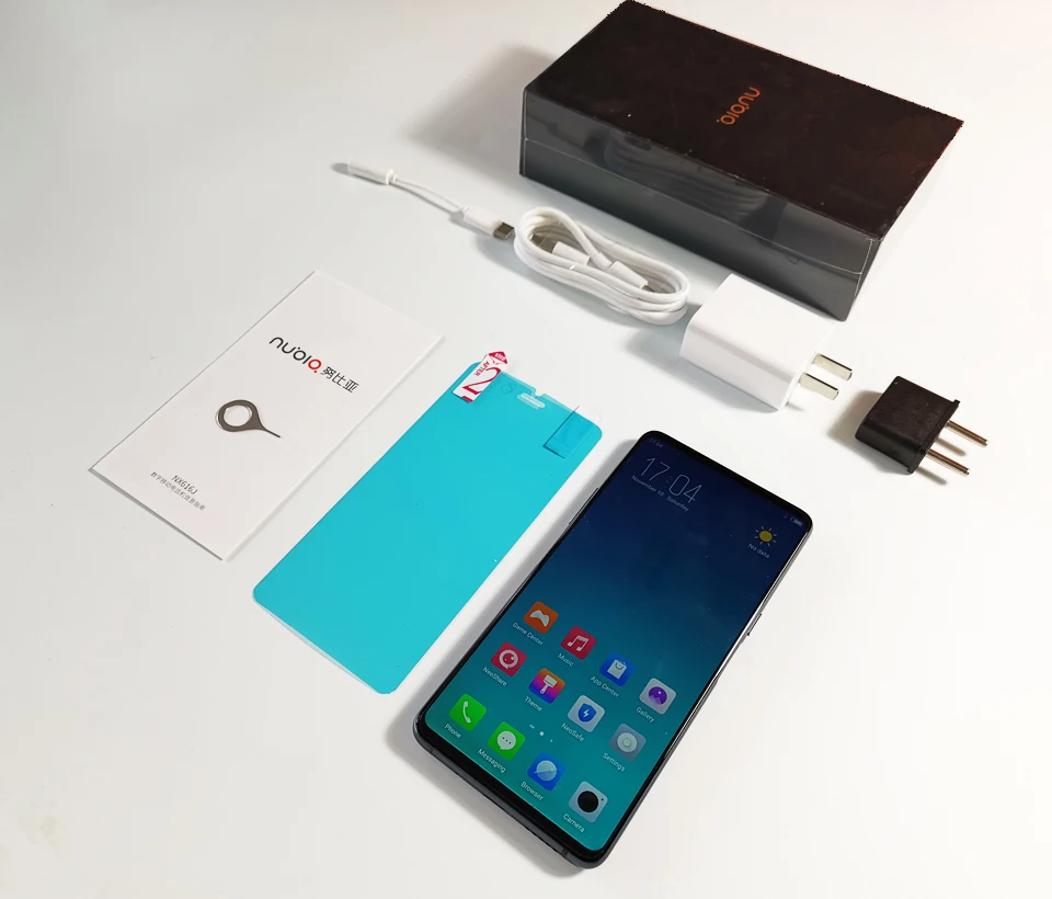 Оригинальный Новый NubiaX zte Нубия X Двойной экран смартфон Android 8 1 LTE Snapdragon 845