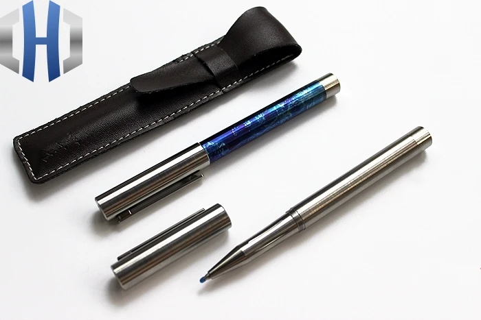 Jual Titanium Alloy EDC Pertahanan Taktis Pena Tanda Tangan Pena Serangan Pen Jendela Rusak Pen