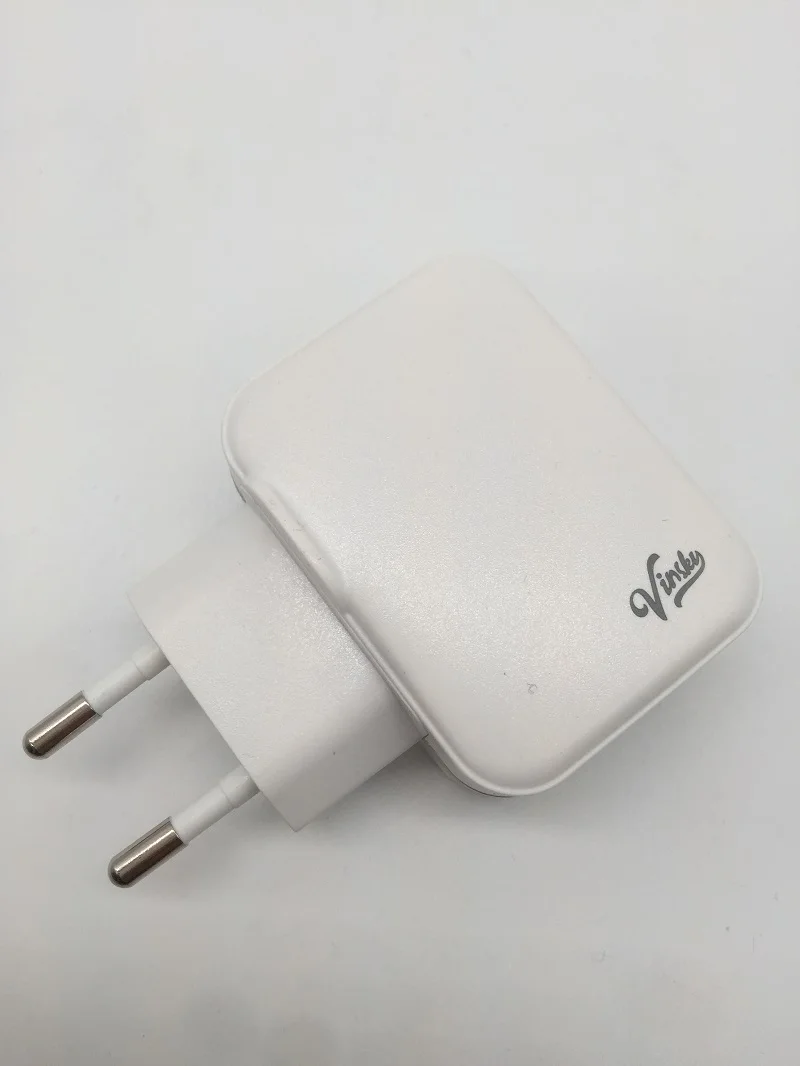 VNSTRIP EU plug 2 USB port wall charger 2.4A per 4.8A output Travel with for iPhone iPad Samsung Xiaomi HW | Мобильные телефоны и