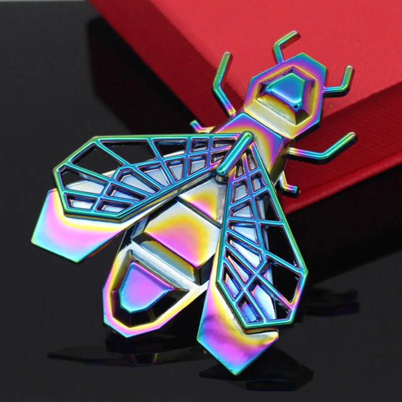 2018 Модный новогодний костюм для мужчин брошь в виде красочным покрытием броши