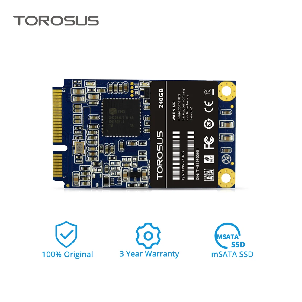 TOROSUS 240gb mSATA SSD Mini SATA SSD жесткий диск SATA3 Внутренний твердотельный накопитель для ноутбука hp ST-LST01