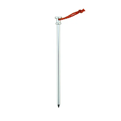 6 шт./лот колышек для палаток гвозди из алюминиевого сплава с веревкой большой