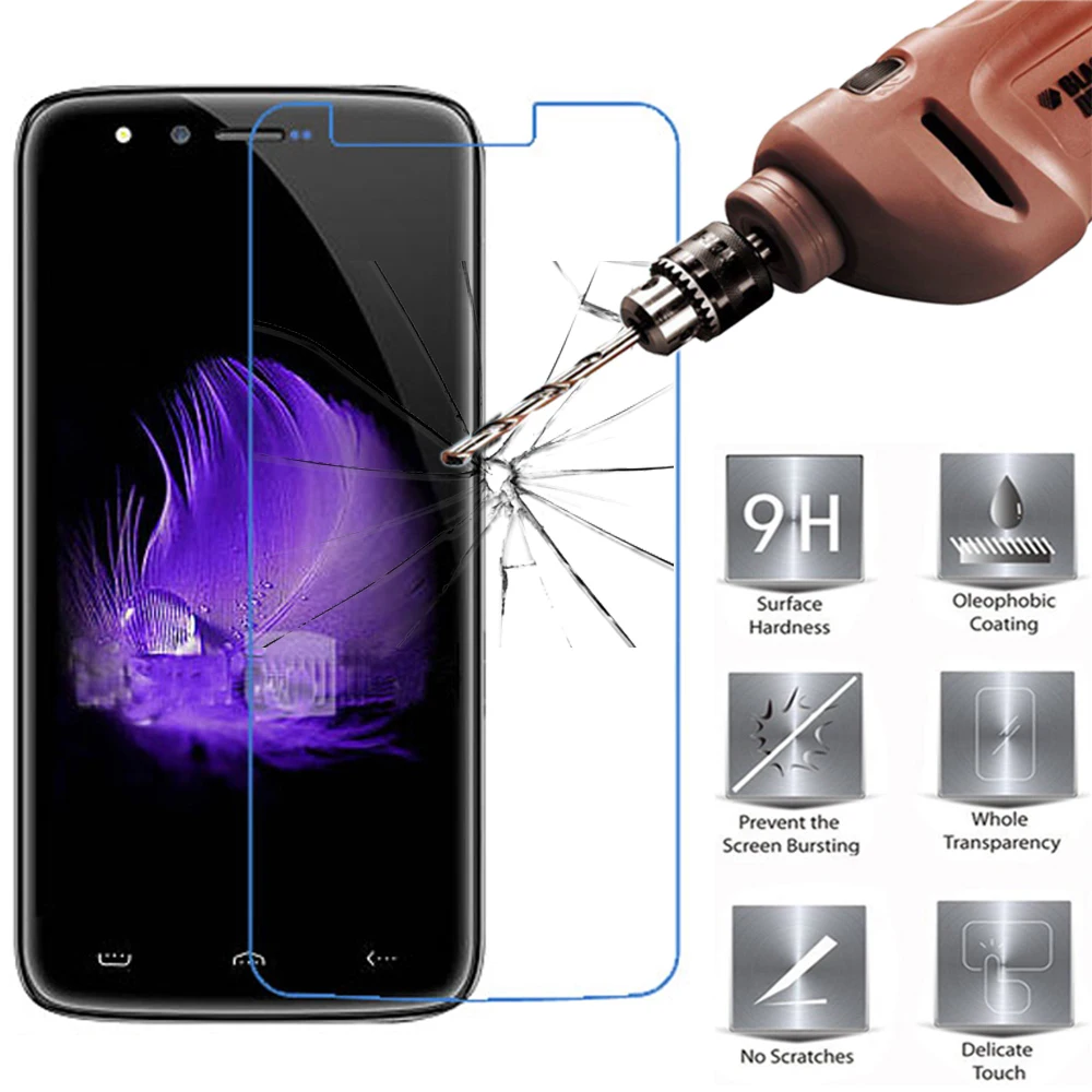 2.5D 9H Закаленное стекло протектор экрана для Homtom HT7 Pro HT16 HT20 HT37 S8 HT5 HT8 S16 HT50|Бамперы| |