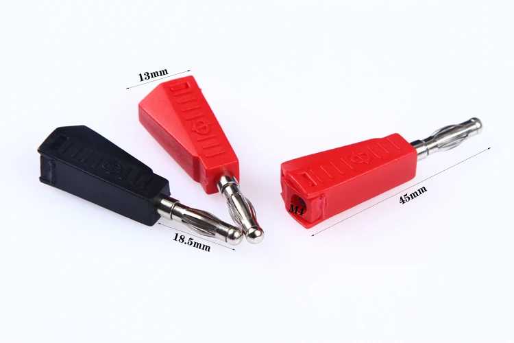 Новинка Штабелируемый никелированный медный динамик 2 шт./лот YT200 4 мм штекер