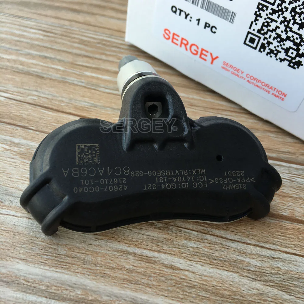 Датчик давления в шинах s/tpms сенсор TPMS сенсор для TOYOTA Tundra Sienna Sequoia 42607-0C040 426070C040