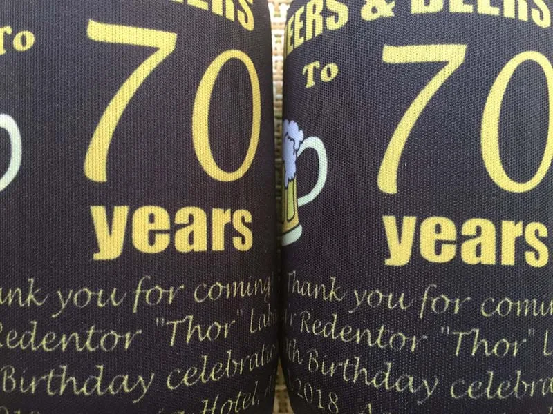 100 шт. рекламные неопреновые кулеры для пивных бутылок толщиной 5 мм держатель со