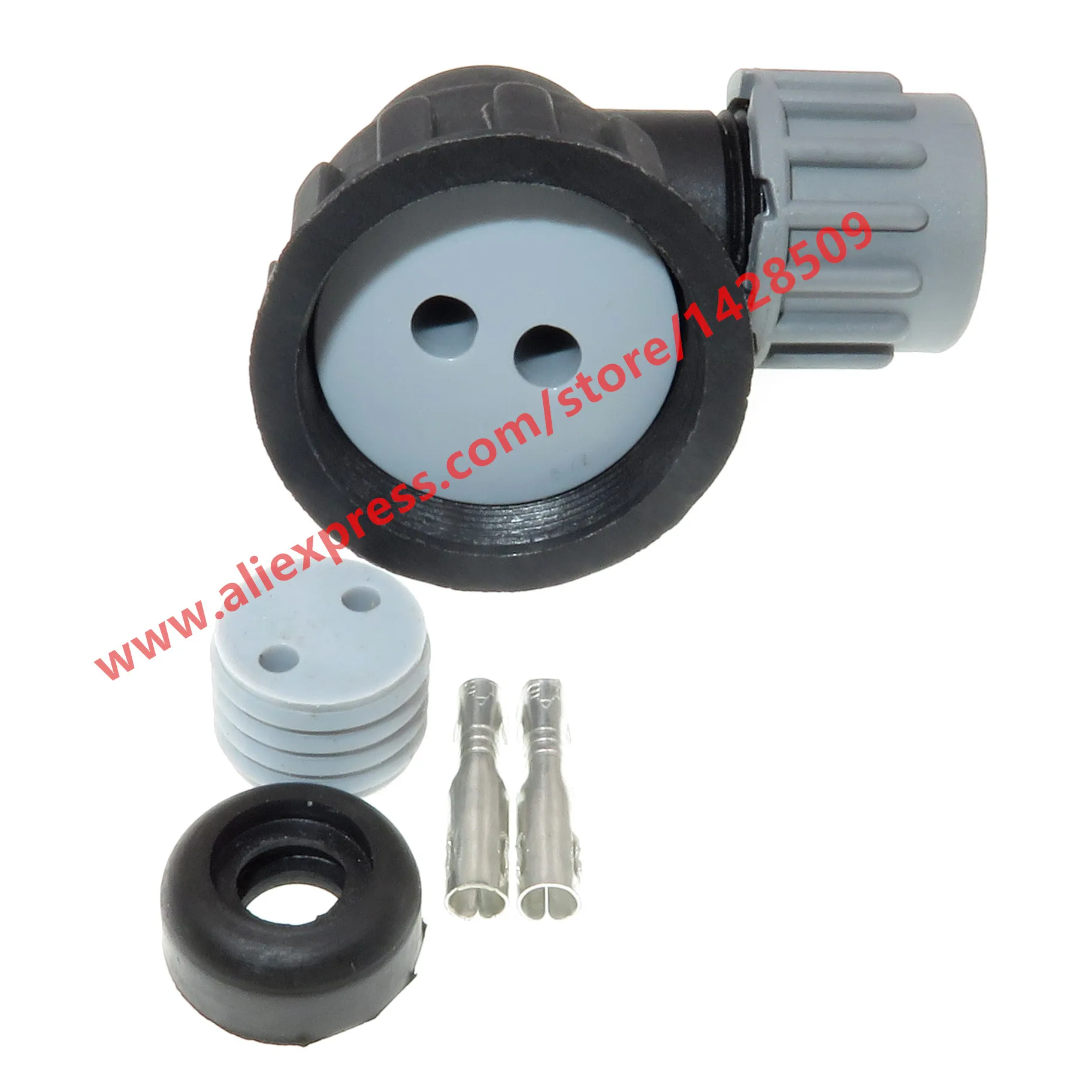 

10 Sets 2 Pin Auto Reversing Light Switch Plug Female Waterproof Lamp Cable Connector For Cars Truck