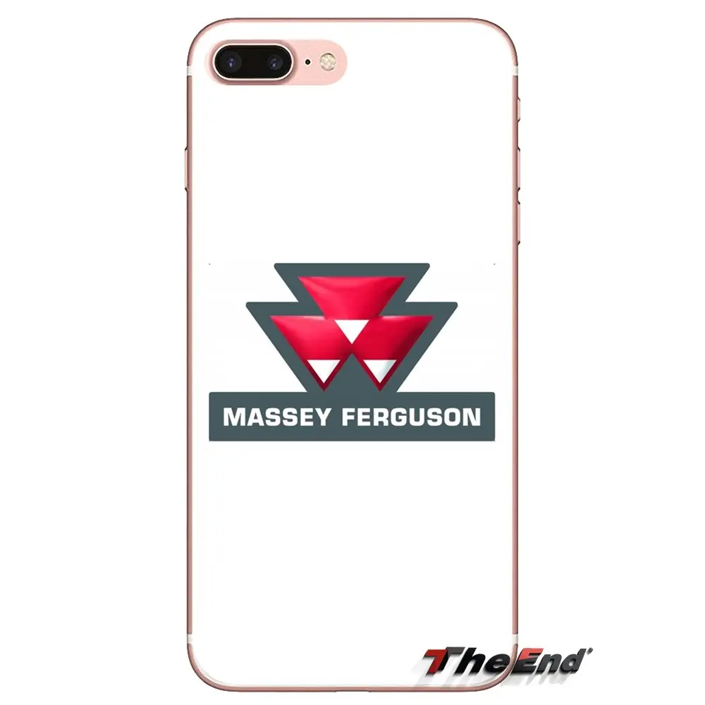 Тракторы Massey Ferguson Farm Racing для Sony Xperia Z Z1 Z2 Z3 Z5 compact M2 M4 M5 C4 E3 T3 XA Huawei Mate 7 8 Y3II чехлы