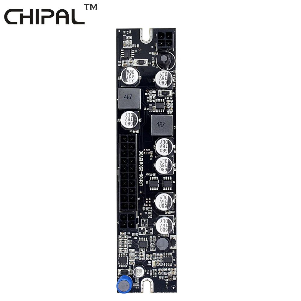 CHIPAL 10 шт. 250 Вт 12 В адаптер ATX 24Pin PSU карта питания Mini ITX модуль постоянного тока в