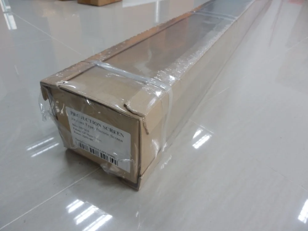 

100" 16:9 Motorized Tab-tensioned Screen with Acoustically Transparent Woven Fabric, SMX Cinema Screen
