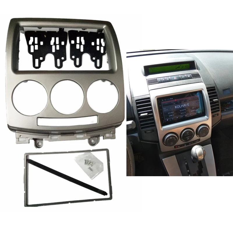 2 Din DVD стерео панель для Ford i-Max 2007+ Mazda 5 Premacy 2005+ аудио радио фасции радио Панель отделка и установка фасции DVD рамка