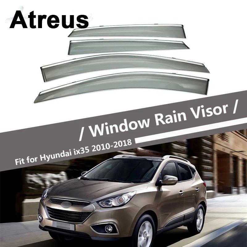 Atreus для Hyundai IX35 Tucson 2010 2011 2012 2013 2014 2015 2016 2017 2018 двери автомобиля дым Окно