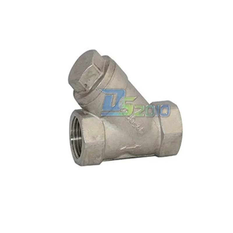 

MEGAIRON BSPT 1/2 "DN15 CF8M WYE клапан с сетчатой сеткой из нержавеющей стали SS316 фильтрующий клапан 800WOG