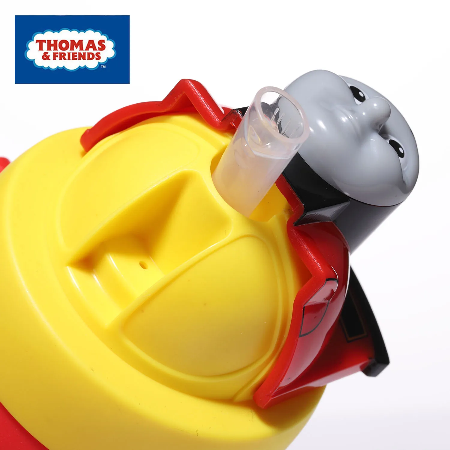 Детская 3D бутылка для холодной воды THOMAS train с гравитационным шариком 400 мл любимая