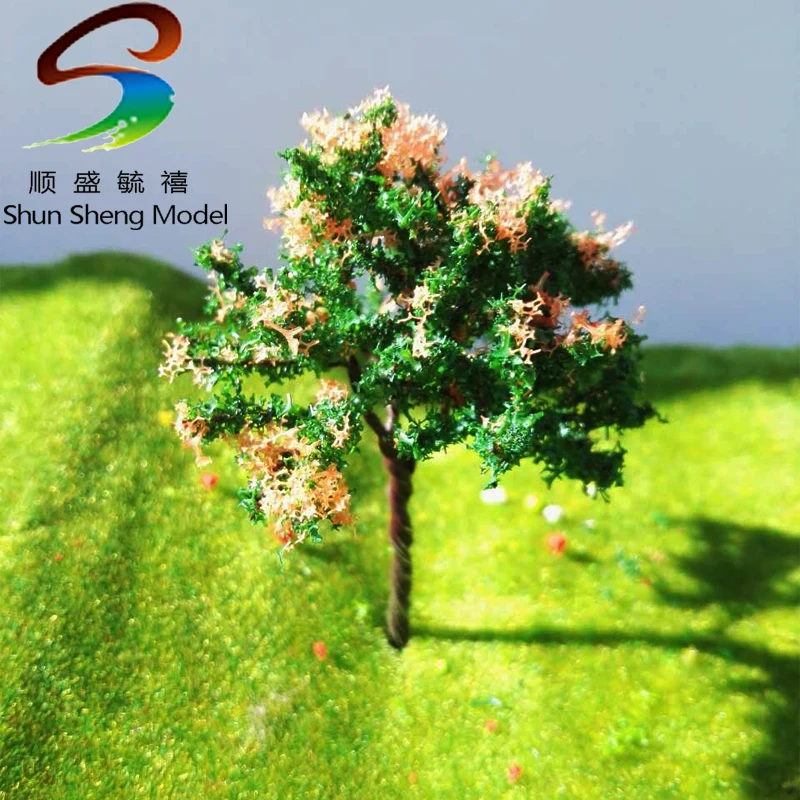 

10pcs Scale Train Layout Set Model Scale Trees for Z Scale high 8.5cm