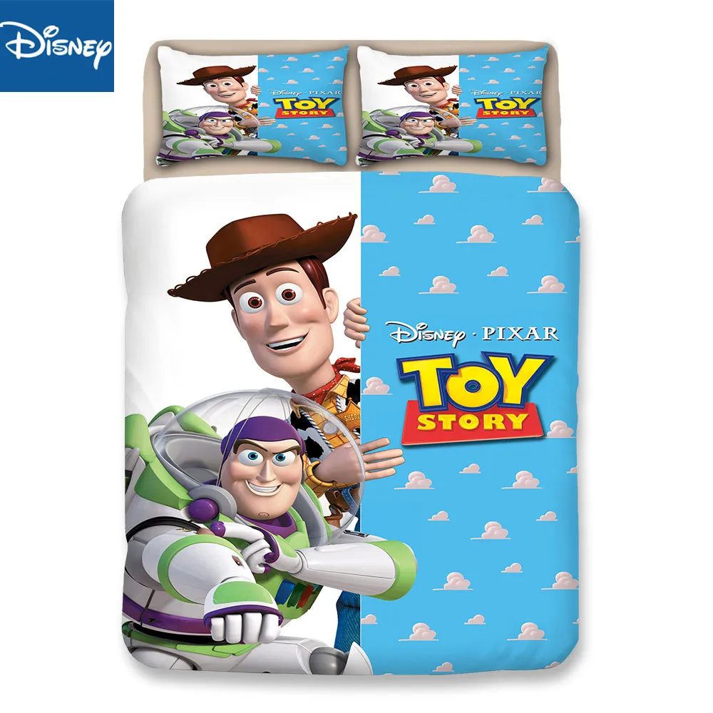 Disney toy story Комплект постельного белья для детей декор кровати полноразмерное