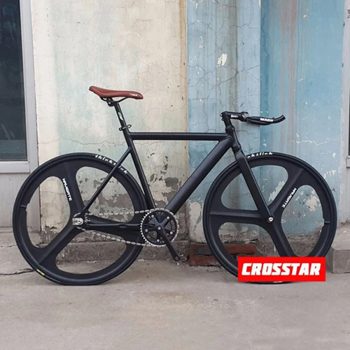 Фиксированная Шестерня велосипеда Фикси рама 53 см 55 см 58 см DIY 700C алюминиевый сплав велосипед трек велосипед колеса из магниевого сплава велосипед - Цвет: Многоцветный