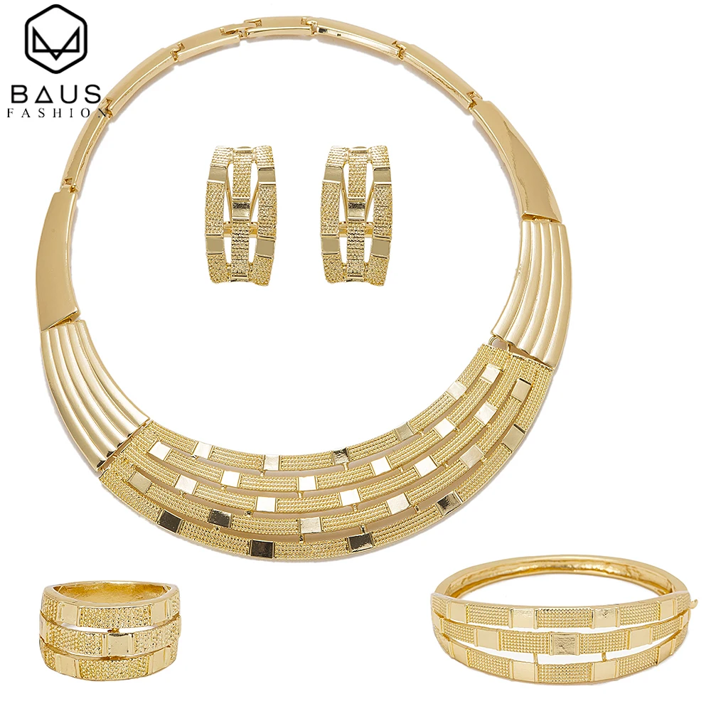 2018 турецкие ювелирные изделия Саудовский золотой цвет подарок на день матери