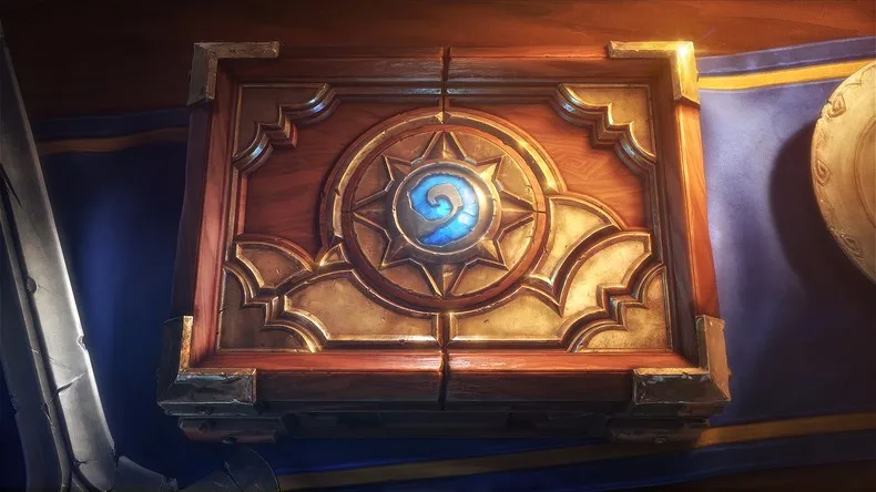 Мужской короткий кошелек, персональный, для любителей игр, Hearthstone, 3D логотип, сложенный кошелек, кошелек с камнем, коричневый