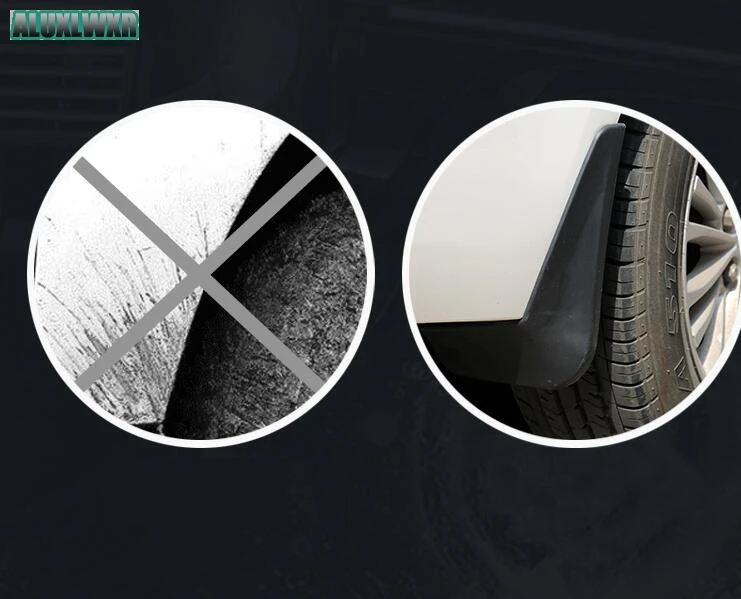 Подходят для lifan marveii myway Брызговики крыло брызговиков Передние Задние Литые Автомобильные Брызговики 4 шт