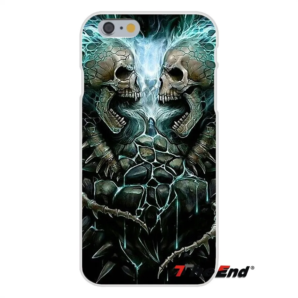 Черные растения Цветочный череп искусства силиконовый чехол для сотового