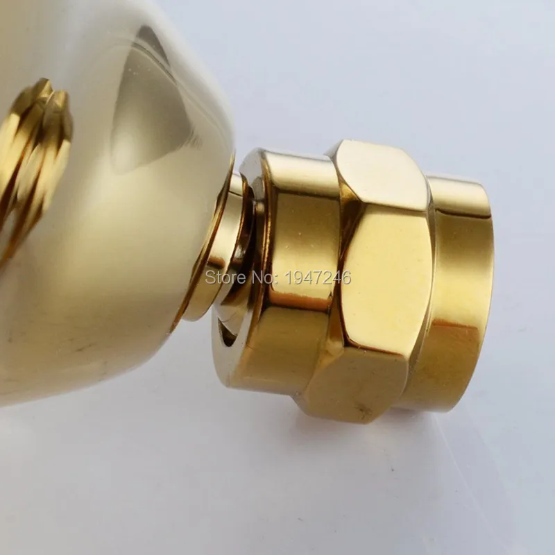 Фото Manufacturers wholesale marketing 6 inch Top Ceiling Rainfall Shower Head Brass Golden Обустройство дома Manufacturers wholesale marketing 6 inch Top Ceiling Rainfall Shower Head Brass Golden Обустройство дома