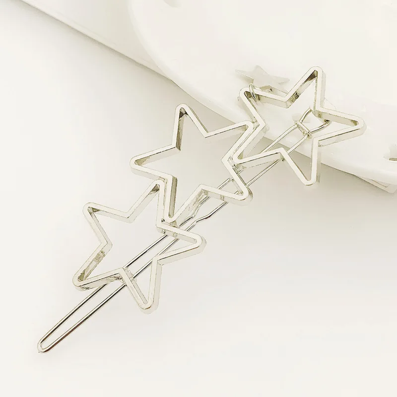 1 женская заколка для волос с золотой звездой палочка Шпилька аксессуары укладки