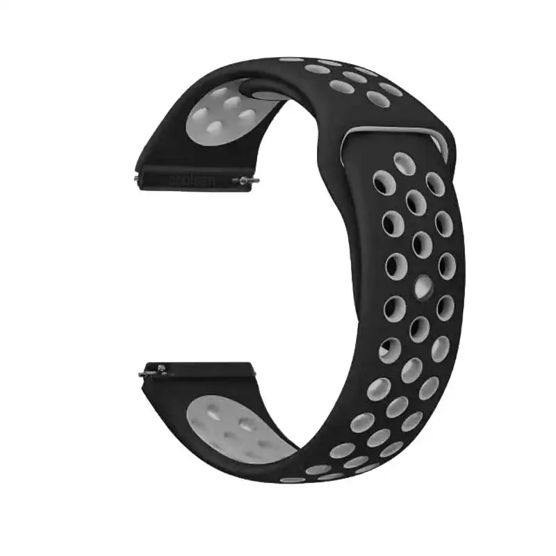 Спортивный ремешок для часов Huami Amazfit Bip силиконовый GTS Stratos 2 3 Pace 2s аксессуары
