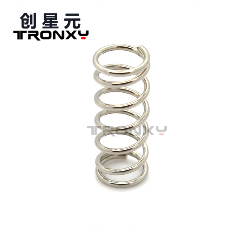 

Free Shipping 30pcs/Lot 3D Printer Z-Axis Platform Supporting Strong Spring 22*10mm 15mm*4mm Strong Stainless Steel Springs