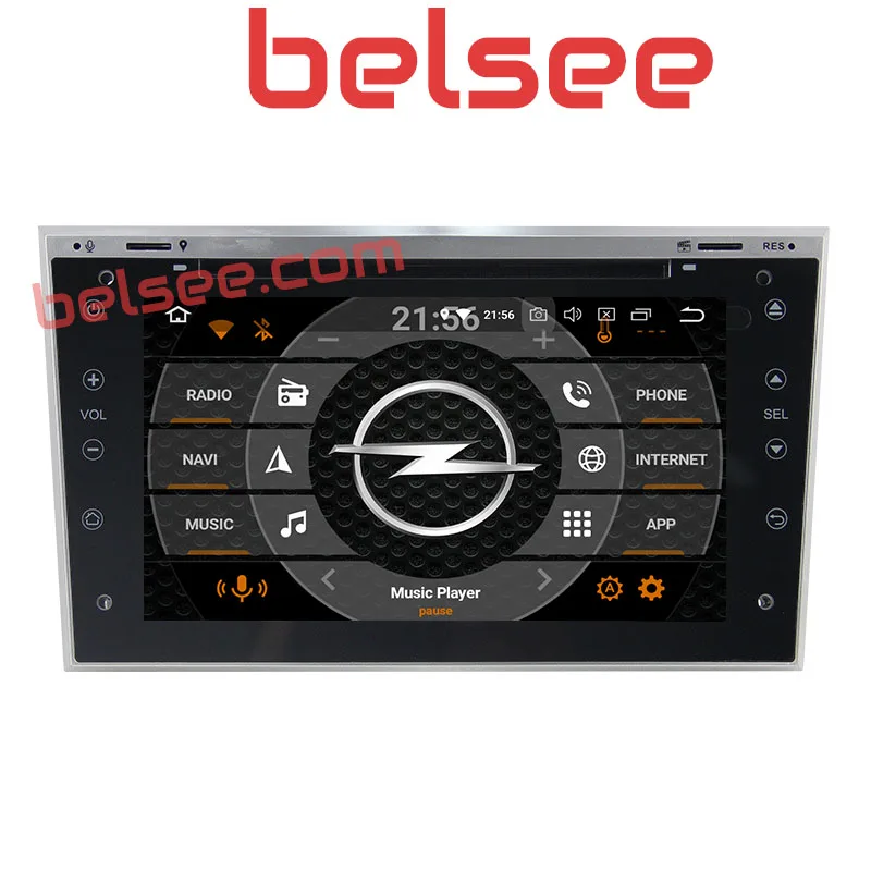 Belsee Android 9,0 Octa 4 Гб PX5 2 Din DVD gps автомобильный радио мультимедиа для Vauxhall Opel Astra H G J Vectra Antara Zafira Corsa
