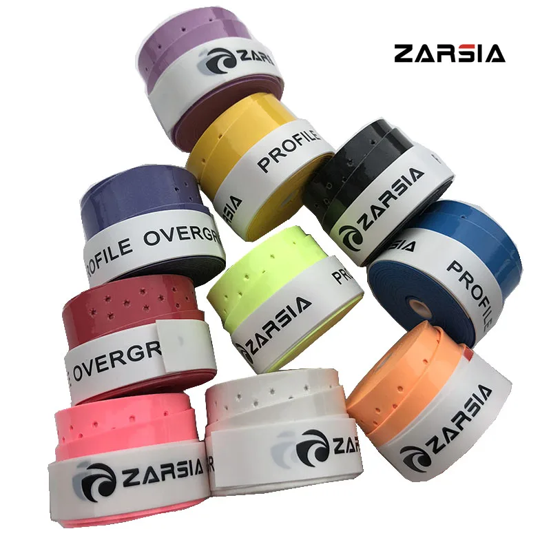 20 шт./лот) ZARSIA теннис ручка для ракетки противоскольжения Sweatband перфорированные ручки для бадминтона ракетка sticky Спорт overgrips