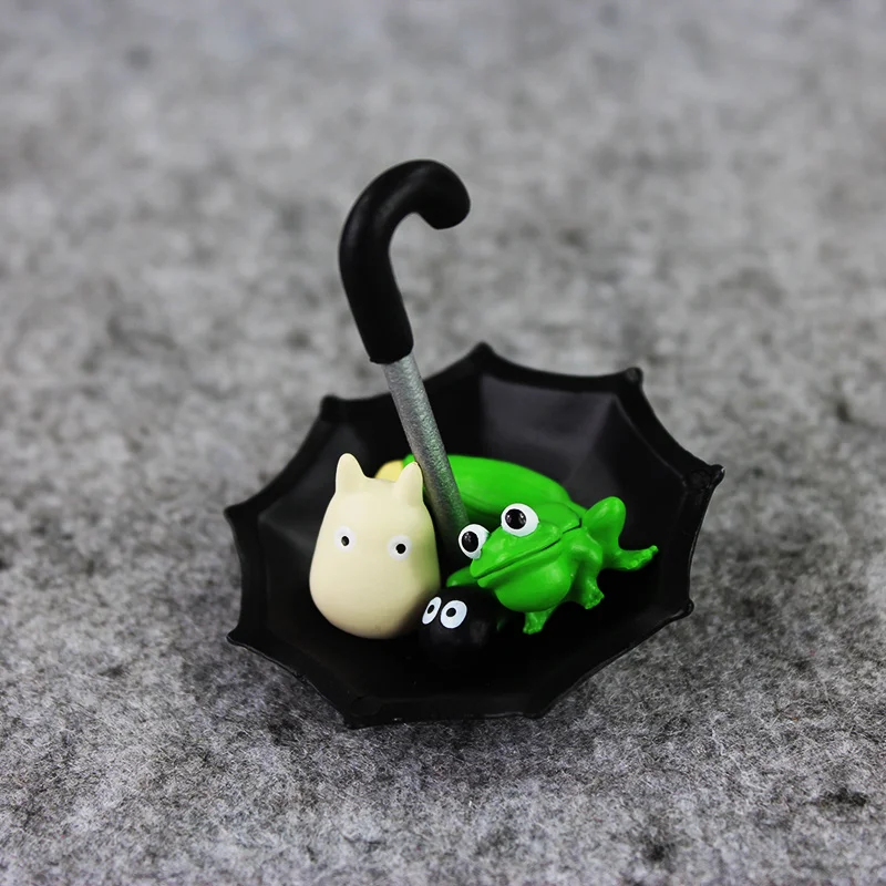 Фигурка «Мой сосед Тоторо» игрушка Chibi Totoro кошка автобус Catbus Фея No Face Man Jiji Cat Хаяо Миядзаки модель игрушки