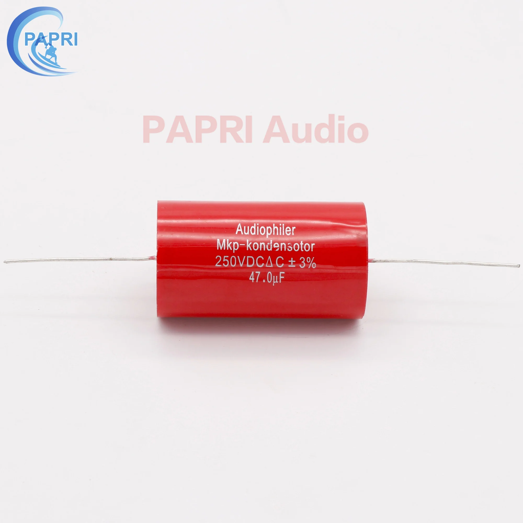 PAPRI 47 мкФ 250VDC Axial MKP DIY Аудио Конденсатор для HiFi трубки гитарного усилителя лот/1