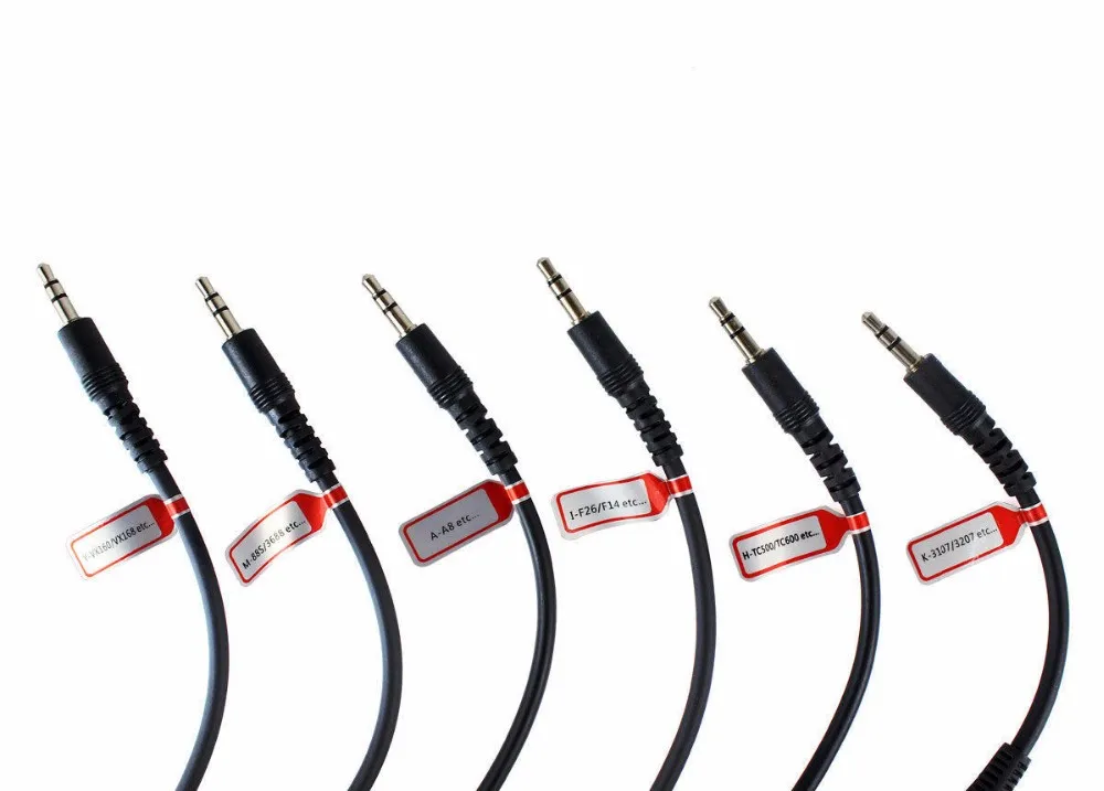 XQF 10 шт. 6 в 1 USB кабель для программирования Motorola YAESU HYT ICOM BAOFENG KENWO двухстороннее