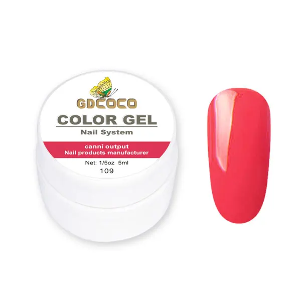 109 86153 GDCOCO Venalisa живопись Гель Soak off UV светодиодный 5 мл Одноцветный гель 36 цветов гель лак для ногтей фабрика canni Чистый гель лак для ногтей - Цвет: 109