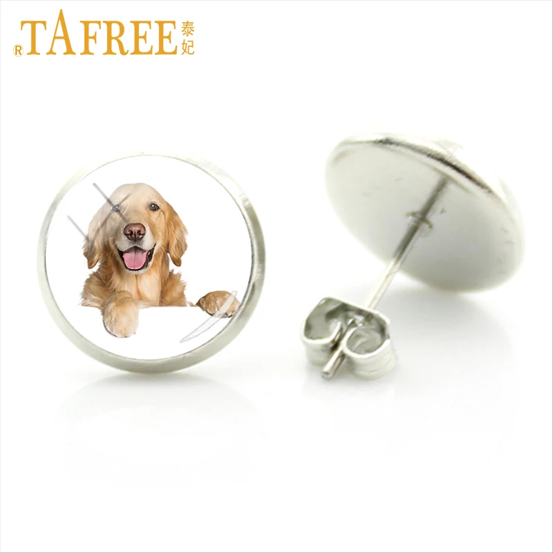 TAFREE Новинка милая собака стеклянная фотография ручной работы милые женские