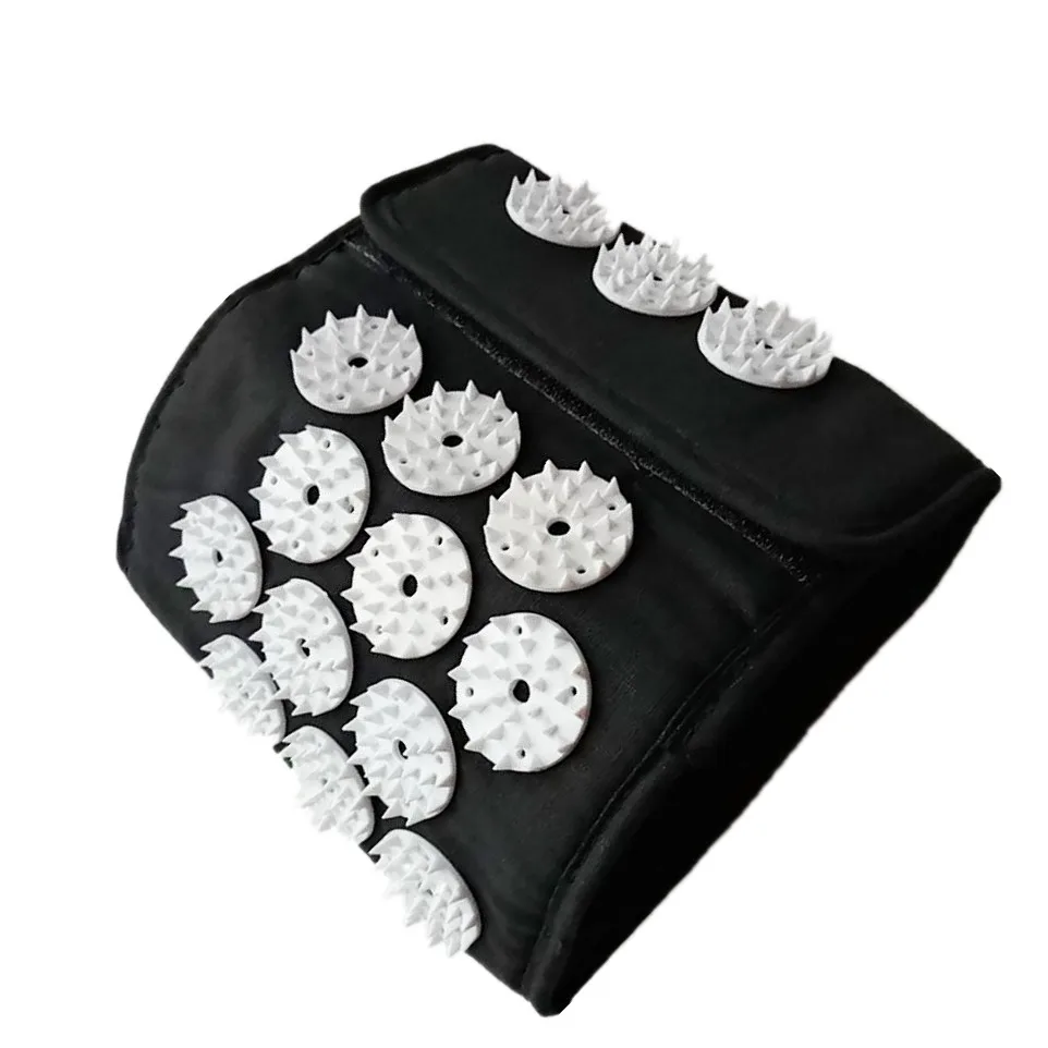 Акупунктурный массажный ремень для йоги акупрессурный коврик с шипами ног