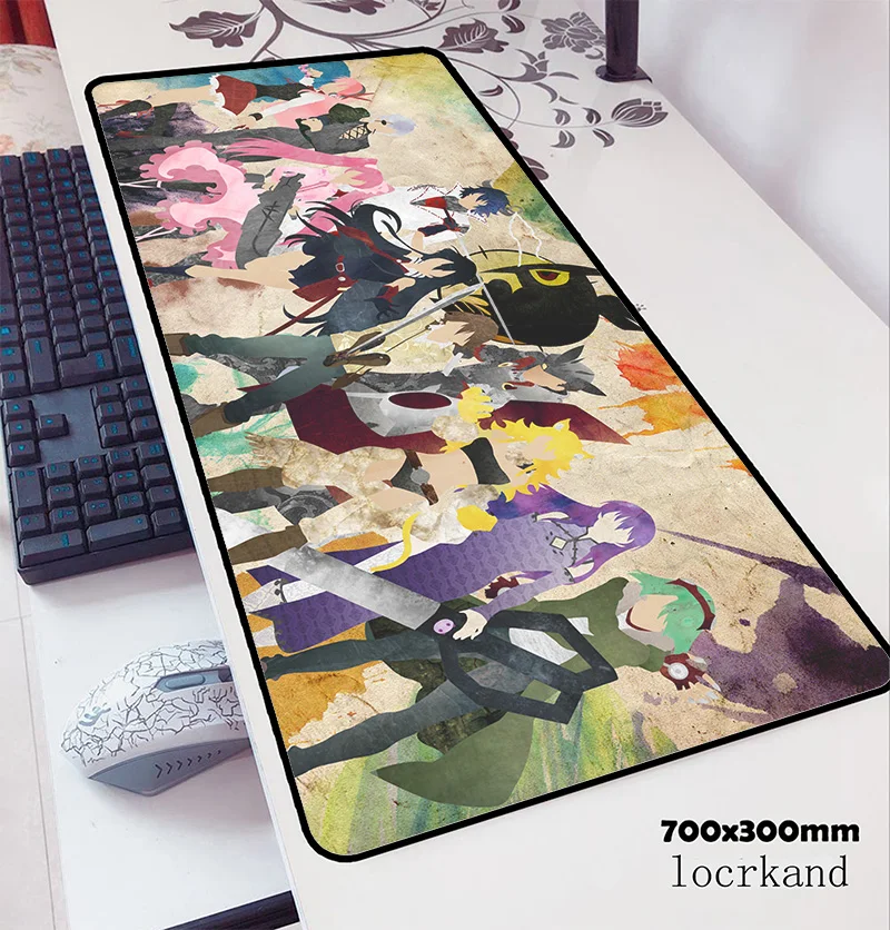 Akame ga kill коврик для мыши 70x30 см игровой коврик для мыши Аниме гаджет notbook Настольный коврик офисный коврик для мыши игры pc геймер коврики