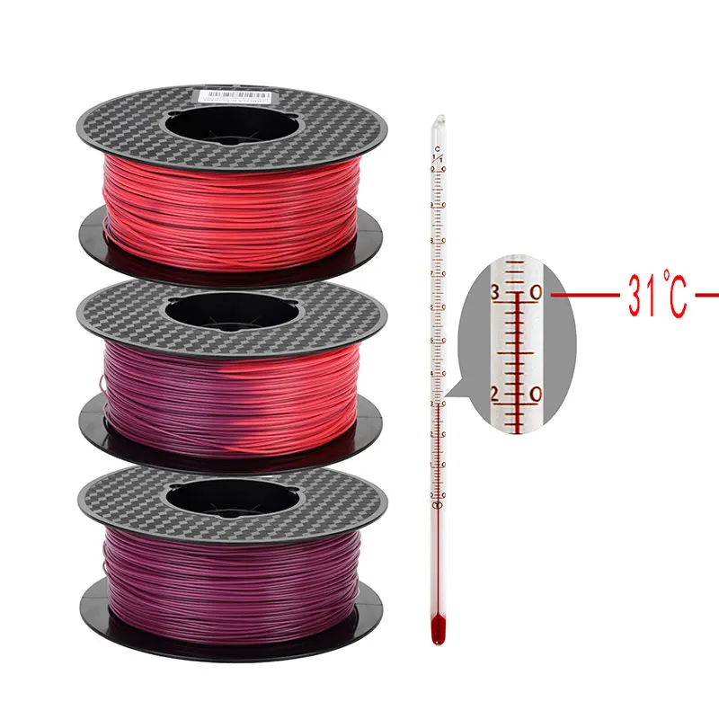 Нить для 3D принтера PLA 1 75 мм кг с изменением температуры|filament pla|filament pla 1.75mm3d printer