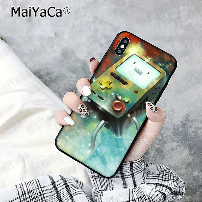 Милый мультяшный чехол MaiYaCa для мобильного телефона с рисунком Время приключений