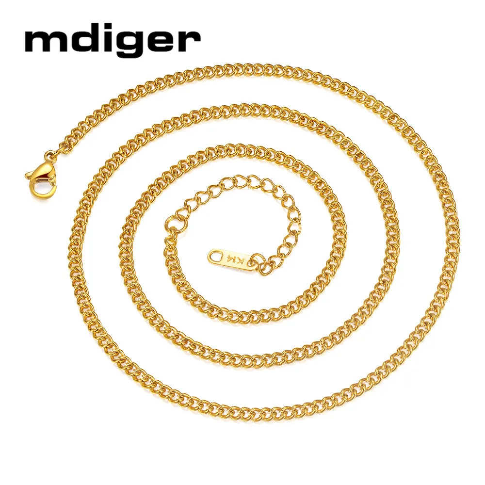 Смешанный 3 шт./лот Титан простой дизайн Цепочки и ожерелья Сталь тонкие туфли на