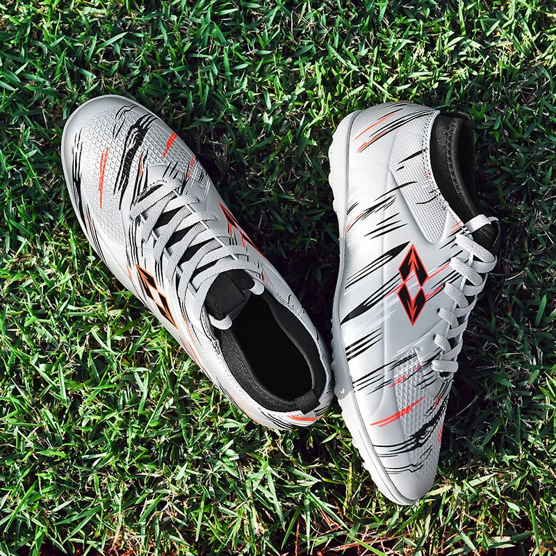 New Arrival Adults Men's Outdoors Soccer Cleats Massage Enfant School Football Professional Kids Sneakers Max Size 44 | Спорт и