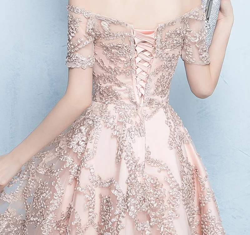Платье со спущенными плечами, пышные платья для выпускного вечера, Vestido Soiree, торжественное платье, женское элегантное платье, коктейльное платье, TS196