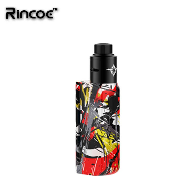 Набор vape Rincoe Manto mini RDA 90 Вт набор питание от одной 18650 ячеек комплект электронных сигарет vapor storm eco pro mechman 228 Вт