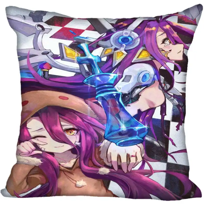Горячая Распродажа Custom No Game Life Zero наволочка 40x40 см 45x45 60x60 (две стороны) dakimakura Home