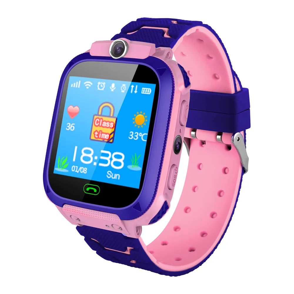 1.44 inch Screen Kids Bluetooth Smart Watch Wrist Fashion New GPS Tracker for Boys Girls with Camera Wwatch With Gps | Электроника