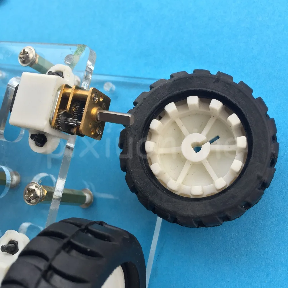 1 комплект J266Y DIY сборная полноприводная прозрачная акриловая плата модель