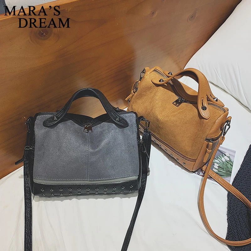 Сумка тоут Mara's Dream женская из экокожи однотонная вместительная квадратная