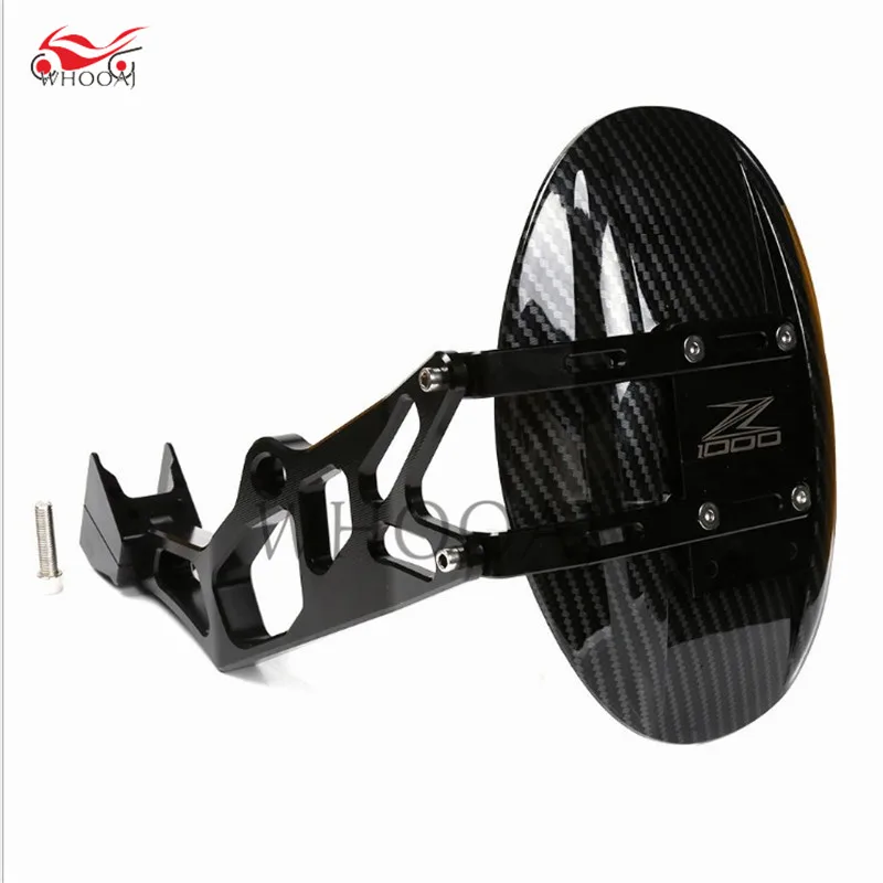 Rear Wheel Tire Fender Bracket Mudguard Splash Mud Dust Guard Shield Carbon For Kawasaki Z1000 2010-2016 | Автомобили и мотоциклы
